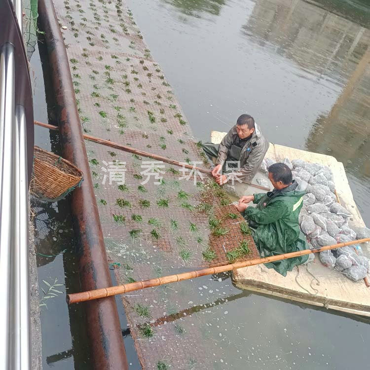 植物纖維生態(tài)沉床